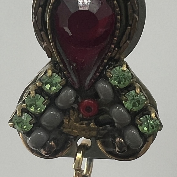 Adaya Earrings Vintage Signed - Picture 12 of 13